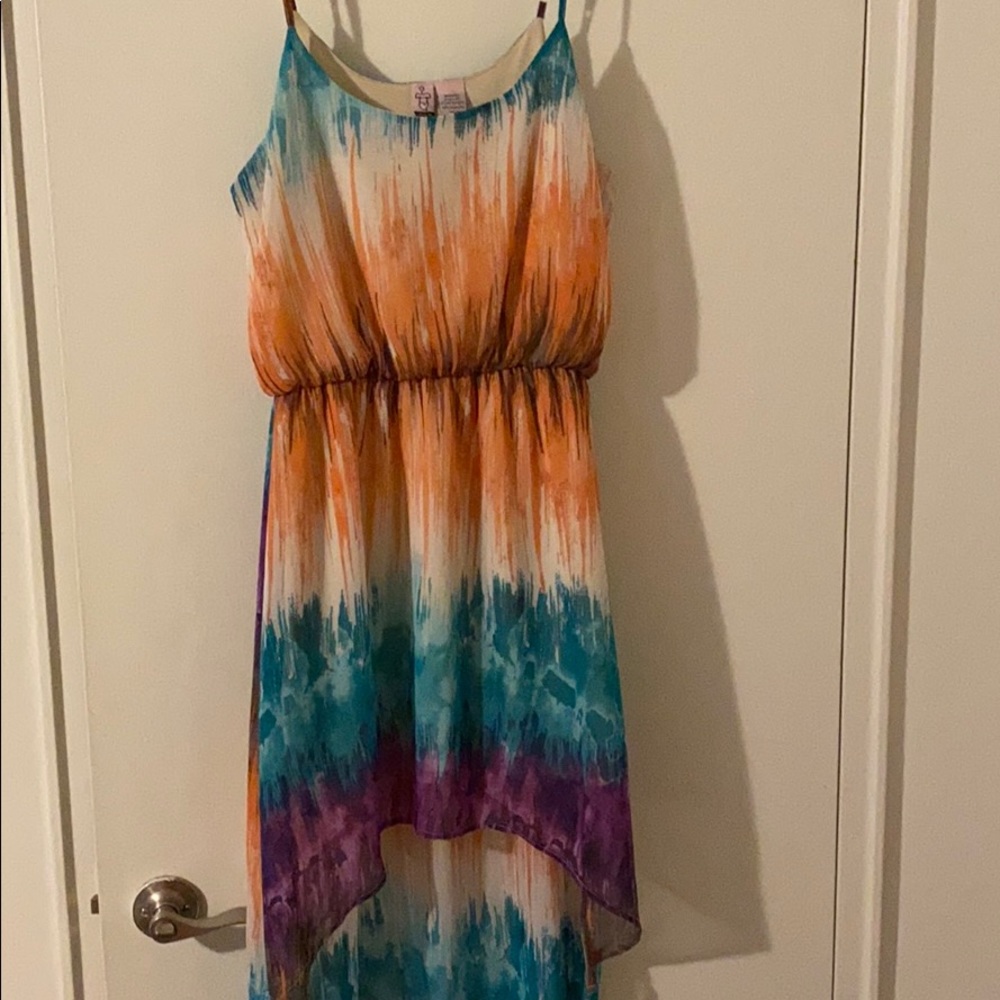 Asymmetrical Flowy Dress